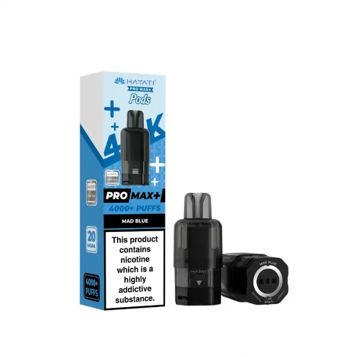 Mad Blue Hayati Pro Max Plus 4K Prefilled Pod